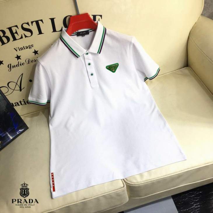 Picture of Prada Polo Shirts Short _SKUPradaS-3XL25tx0225563